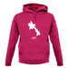 Laos Silhouette unisex hoodie