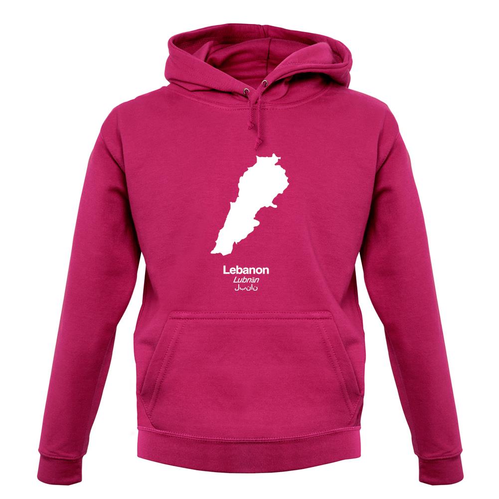 Lebanon Silhouette unisex hoodie