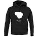 Lithuania Silhouette unisex hoodie