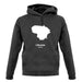 Lithuania Silhouette unisex hoodie