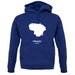 Lithuania Silhouette unisex hoodie