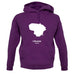 Lithuania Silhouette unisex hoodie