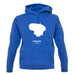 Lithuania Silhouette unisex hoodie