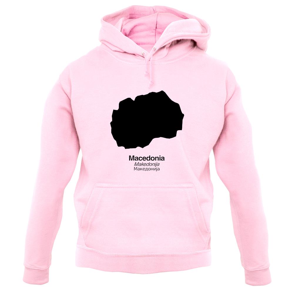 Macedonia Silhouette unisex hoodie