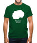 Macedonia Silhouette Mens T-Shirt