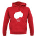 Macedonia Silhouette unisex hoodie