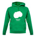 Macedonia Silhouette unisex hoodie