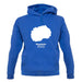Macedonia Silhouette unisex hoodie