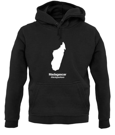 Madagascar Silhouette unisex hoodie