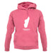Madagascar Silhouette unisex hoodie