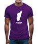 Madagascar Silhouette Mens T-Shirt
