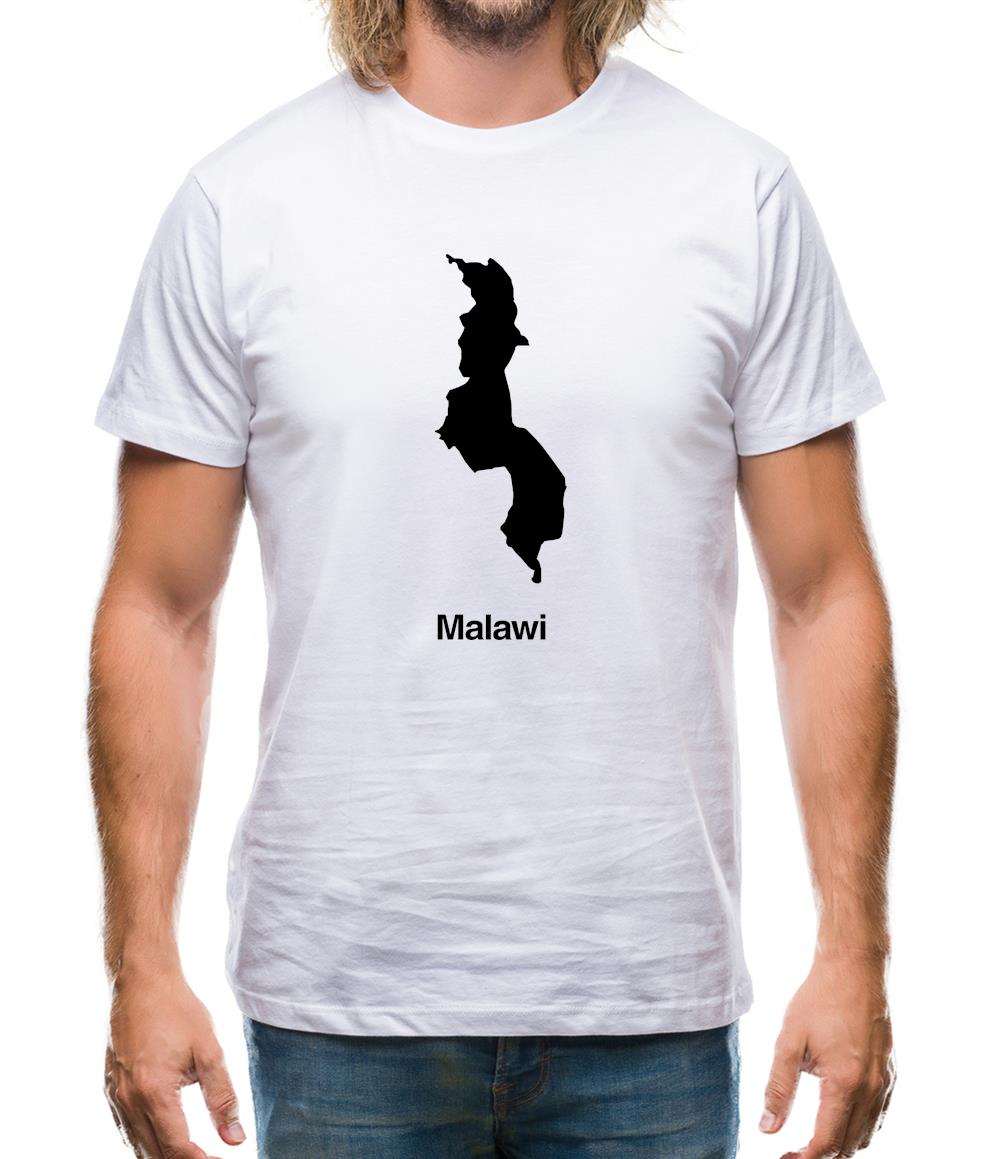 Malawi Silhouette Mens T-Shirt