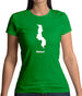 Malawi Silhouette Womens T-Shirt