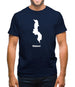 Malawi Silhouette Mens T-Shirt