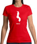 Malawi Silhouette Womens T-Shirt