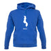 Malawi Silhouette unisex hoodie
