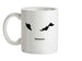Malaysia Silhouette Ceramic Mug