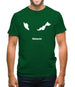 Malaysia Silhouette Mens T-Shirt