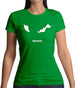 Malaysia Silhouette Womens T-Shirt