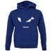 Malaysia Silhouette unisex hoodie