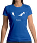 Malaysia Silhouette Womens T-Shirt