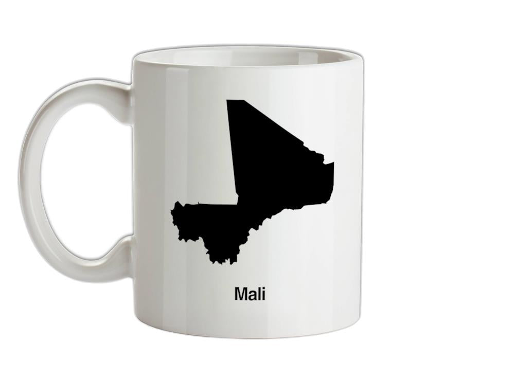 Mali Silhouette Ceramic Mug