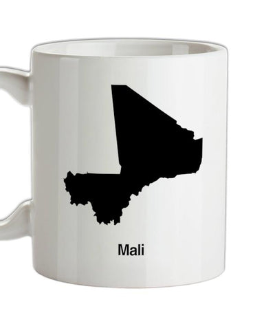 Mali Silhouette Ceramic Mug