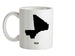 Mali Silhouette Ceramic Mug