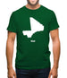 Mali Silhouette Mens T-Shirt