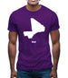 Mali Silhouette Mens T-Shirt