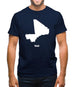 Mali Silhouette Mens T-Shirt