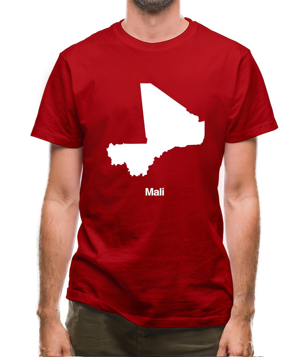 Mali Silhouette Mens T-Shirt