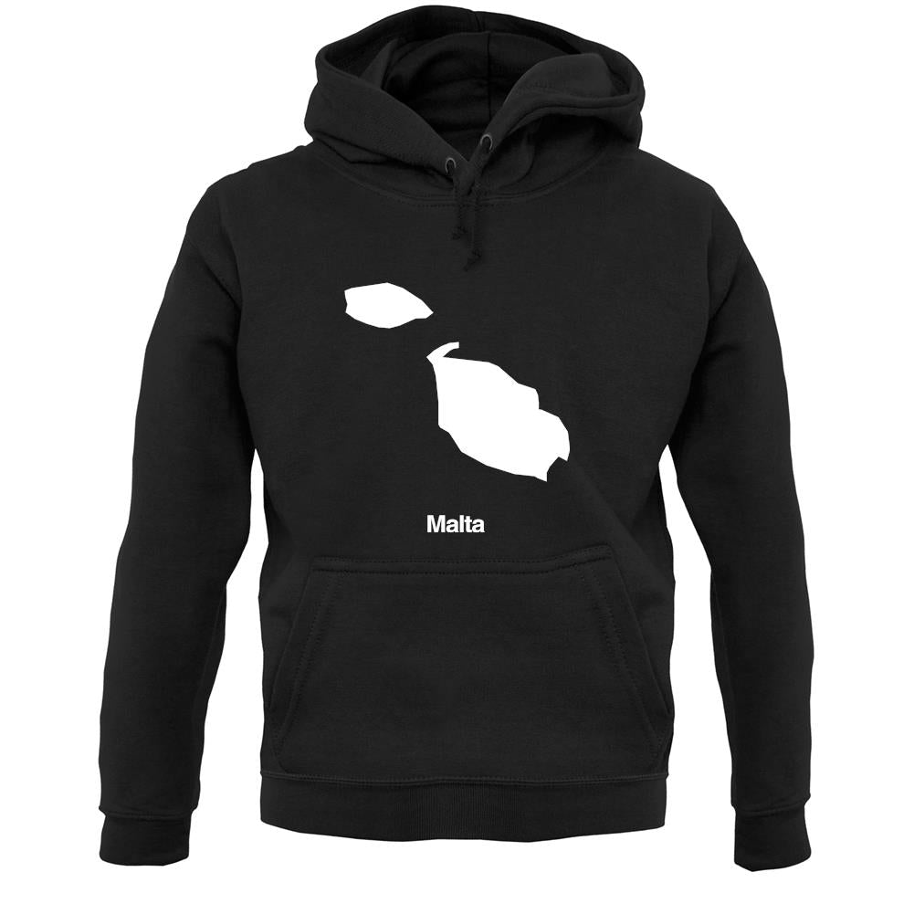 Malta Silhouette Unisex Hoodie