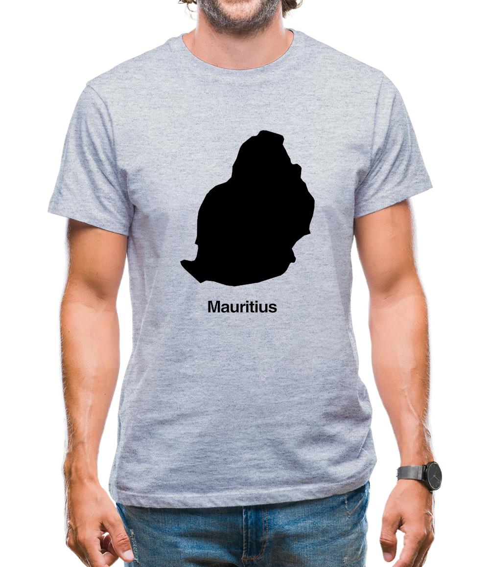 Mauritius Silhouette Mens T-Shirt