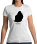 Mauritius Silhouette Womens T-Shirt