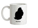 Mauritius Silhouette Ceramic Mug