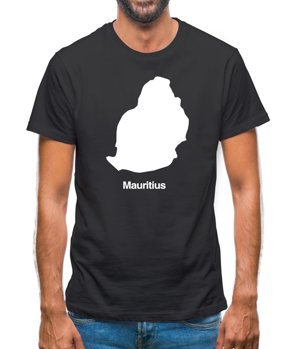 Mauritius Silhouette Mens T-Shirt
