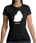 Mauritius Silhouette Womens T-Shirt