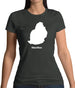 Mauritius Silhouette Womens T-Shirt