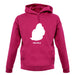 Mauritius Silhouette unisex hoodie