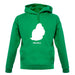 Mauritius Silhouette unisex hoodie