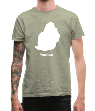 Mauritius Silhouette Mens T-Shirt