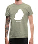 Mauritius Silhouette Mens T-Shirt