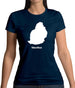 Mauritius Silhouette Womens T-Shirt