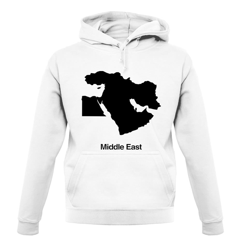 Middle East Silhouette unisex hoodie