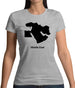 Middle East Silhouette Womens T-Shirt