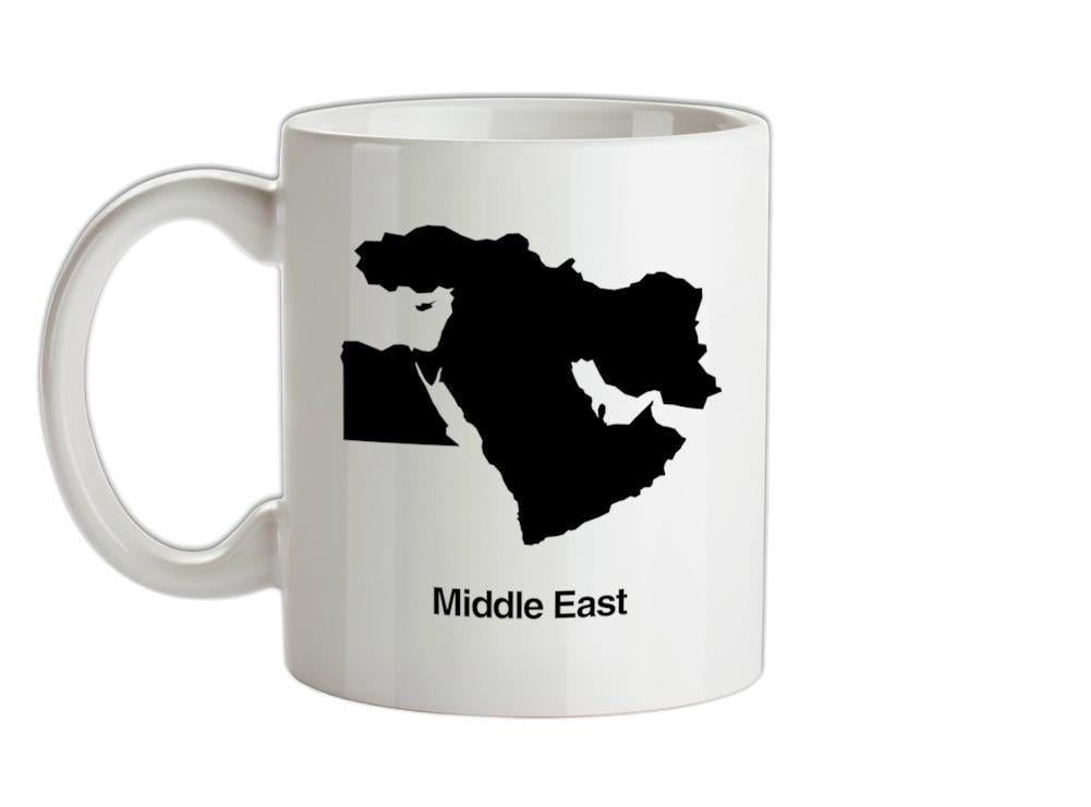 Middle East Silhouette Ceramic Mug