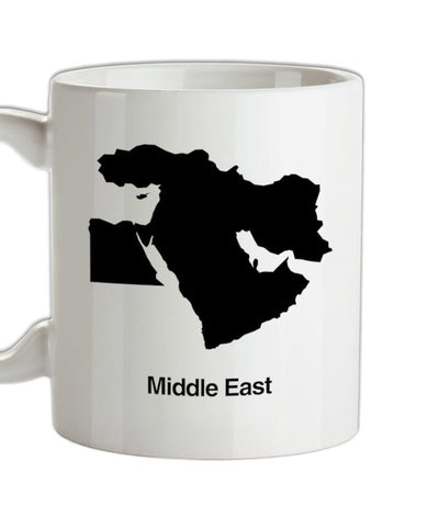 Middle East Silhouette Ceramic Mug