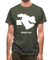 Middle East Silhouette Mens T-Shirt