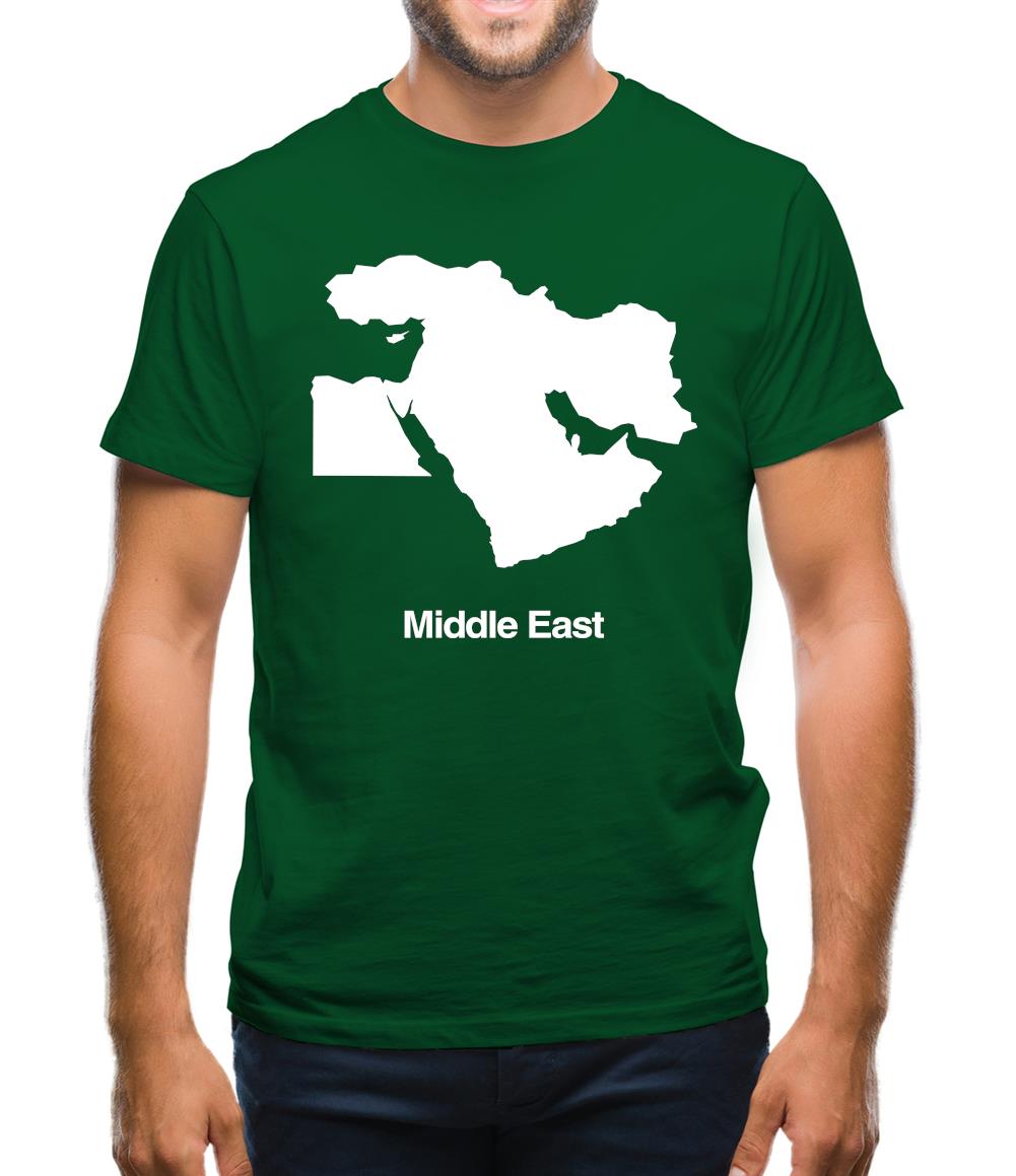 Middle East Silhouette Mens T-Shirt